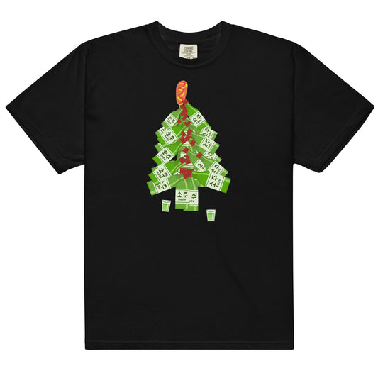 Soju Christmas Tree Heavy Tee