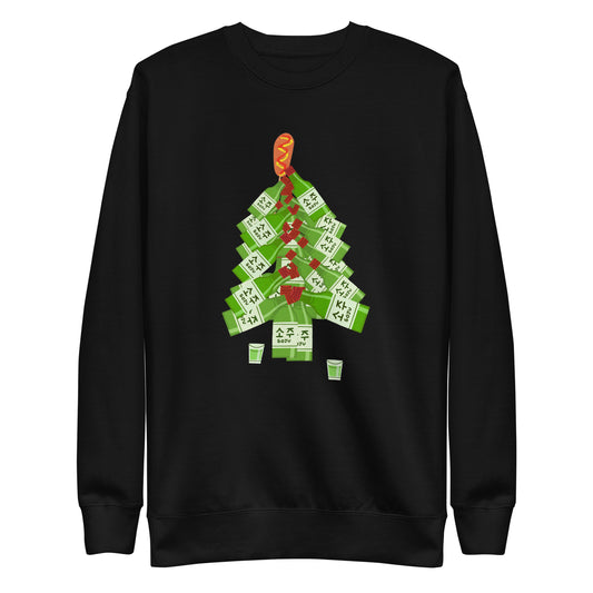 Soju Christmas Tree Sweatshirt